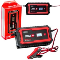 nabíjačka Ideálna LCD 6v 12v nabíjačka batérií CHARGER 10 usmerňovač