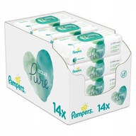 Vlhčené obrúsky Pampers Aqua Pure 14 x 48ks.