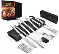 Príslušenstvo grilovacieho setu: BBQ grilovací riad 18W1 + 4x GRILL MAT