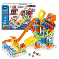 VTECH BALL TRACK MARBLE RUSH RACING SET LIGHT SOUND BALL DROME 78 EL.