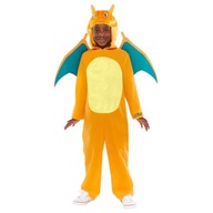 Licencovaný kostým Pokémon Charizard pre deti, 6-8 rokov, 116-128 cm