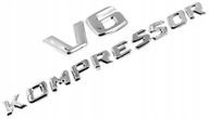V6 KOMPRESSOR znak loga znaku Mercedes