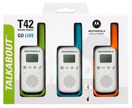 MOTOROLA WALKWAY TLKR T42 TRIPLE 4 HP 3 ks