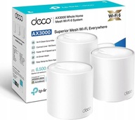 SIEŤOVÝ SYSTÉM TP-LINK DECO X50 AX3000 Wi-Fi 6 3 BALENÍ