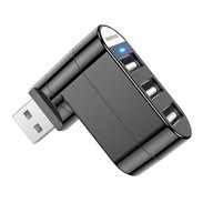 Adaptér USB rozbočovača na 3 x rozdeľovač zásuviek USB