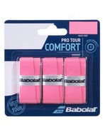 Tenisové omotávky Babolat Pro Tour Comfort 3x ružové