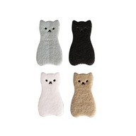 4ks Style Cute Cat Sponge 3-in