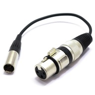 ADAPTÉR XLR MINI ZÁSTRČKA DO VITALCO XLR ZÁSUVKY