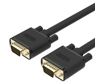 UNITEK VGA kábel PREMIUM HD15 M/M, 1,0m; Y-C511G