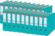 Esselte ekonomický zakladač A4 75mm tyrkysová x20