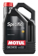 Olej Motul Specific 0720 5W30 5L 102209