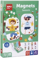 Magnetické puzzle Apli Kids SEASONS