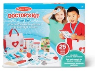 MelissaandDoug Lekárska súprava Taška s príslušenstvom pre deti Malý doktor