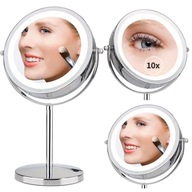 OSVETLENIE LED MAKE-UP ZRKADLO 10xZOOM HD17