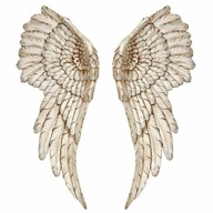 Dekoratívne nástenné krídla vysoké 55 cm