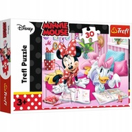 KOCKY NAJLEPŠÍ PRIATELIA 30 KUSOV PUZZZLE MINNIE MOUSE, VEKU 3+