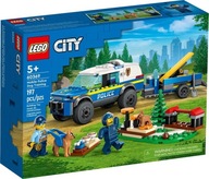 LEGO CITY BLOCKS 60369 VÝCVIK PESOV TERÉNEJ POLICAJNE