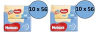 Vlhčené obrúsky Huggies Pure Water 20 x 56 ks