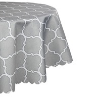 Okrúhly obrus odolný voči škvrnám, priemer. 80 cm Marocký kruh