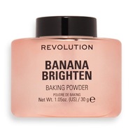 Makeup Revolution Banana Brighten rozjasňujúci sypký púder na tvár, 30 g