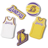 JIBBITZ CROCS SHOES PINS SADA 5 BALENÍ LOS ANGELES LAKERS