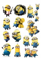 Potlačová cukrová pasta MINIONKI set HIT