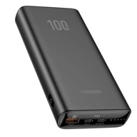 VEGER POWERBANK PD USB-C 20000mAh 100W PRE LAPTOP