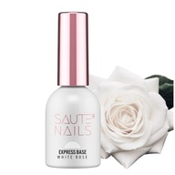 Saute Nails Express Base 8 ml Hybridná báza na nechty White Rose MILK