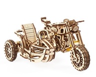 Scrambler UGEARS MECHANICKÝ MODEL 3D PUZZLE WOOD