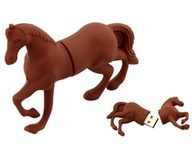 USB PENDRIVE RÝCHLY FLASH DISK ULTRA PAMÄŤOVÝ PRÍvesok DARČEKOVÉ PERO HORSE 8GB