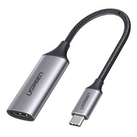 UGREEN USB-C na HDMI adaptér, 4K 60Hz CM297 (sivá)