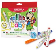 Babycolor fixky pre deti, 10 farieb, prateľné 1+