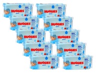 Vlhčené obrúsky HUGGIES PURE 10 X 56 ks DE