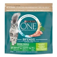 Purina One Bifensis Indoor Formula suché krmivo pre mačky s morkou 1,5 kg