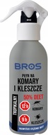 BROS tekutina proti komárom a kliešťom 50% DEET 130 ml