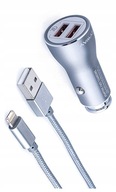 C3B05 MYWAY USB + KÁBEL 12/24V 36W NABÍJAČKA DO AUTO