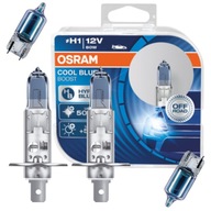 OSRAM H1 COOL BLUE BOOST XENON EFEKT LED HALOGÉNOVÉ ŽIAROVKY + W5W COOL BLUE