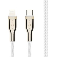 Pevný USB-C/Lightning rýchlonabíjací kábel 1,2 m