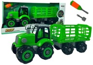 Demontáž traktora Zelený DIY skrutkovač