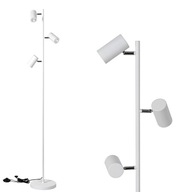 Kanlux Stojacia lampa 3x 10W GU10 230V biela s vypínačom