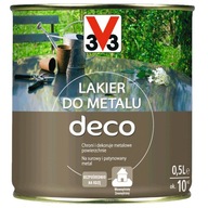 Lak na kov V33 Deco Bezfarebný lesk 0,5L