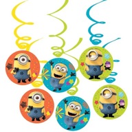 Girlanda z papiera DECORATION GIRL MINIONS