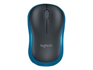 Bezdrôtová myš Logitech M185, modrá