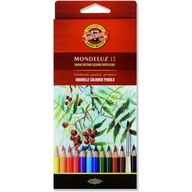 MONDELUZ pastelky 12 farieb 3716 KOH-I-NOOR