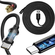 USB C Rýchly kábel pre Huawei P30/Pro/P20/Lite/Mat 1,2m