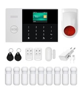 Bezdrôtový GSM + WiFi alarm HXA005 R9 bezdrôtový alarm.