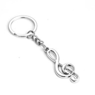 MUSIC KEY CHAIN ​​​​KEY RING HUDOBNÝ PRSTEŇ NA KĽÚČE