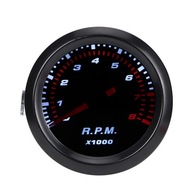 12V univerzálny 52mm/2in LED tachometer