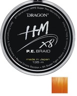 HM X8 P.E.BRAID oplet 135m0,16mm16,90kg DRAGON