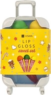 HISKIN Crazy Sweet Set Lip Gloss Set (3 ks) - kufor